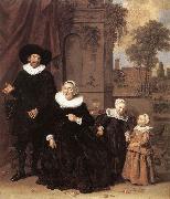 HALS, Frans Family Portrait oil painting on canvas